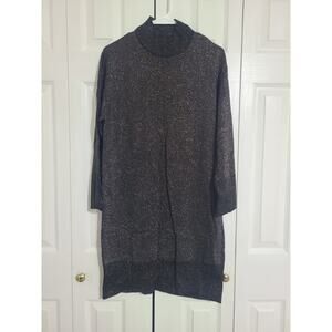 Cooper st small Alice knit dress black metallic new with tags